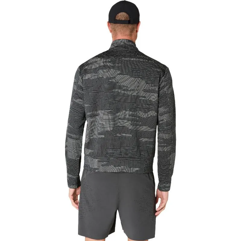 Jaqueta Asics Match Cinza Grafite