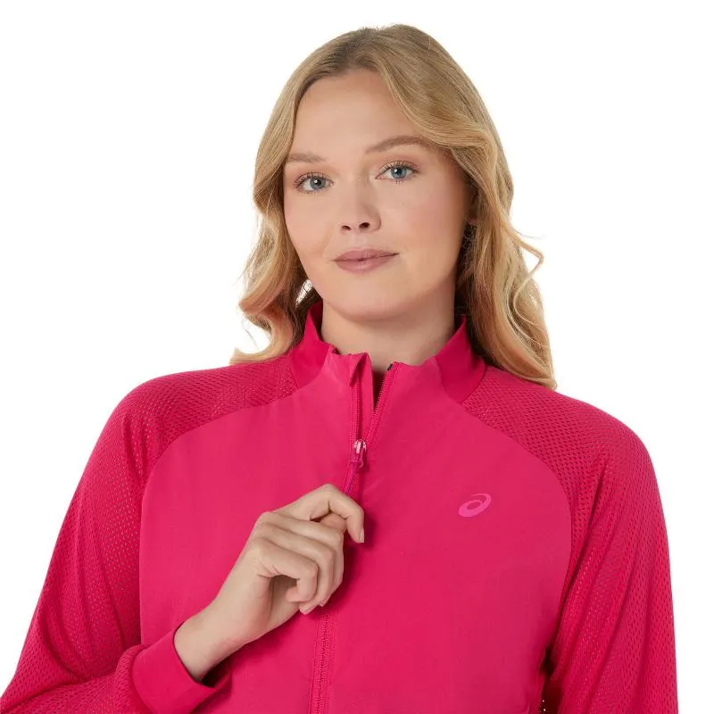 Asics Match Bright Pink Damen Jacke