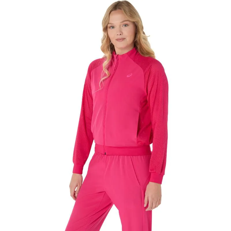 Asics Match Bright Pink Damen Jacke