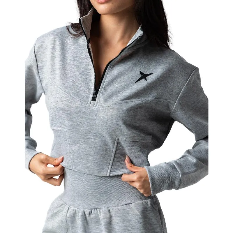 Drop Shot Flugjacke Graue Frauen