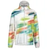 Head Blur Print Damen Jacke