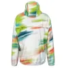 Head Blur Print Damen Jacke