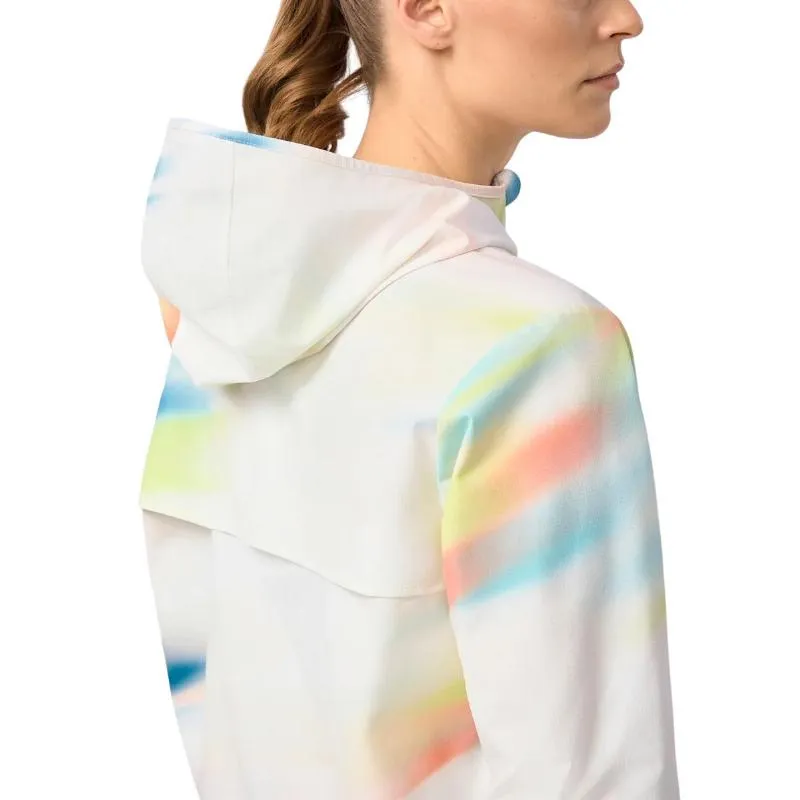 Head Blur Print Damen Jacke