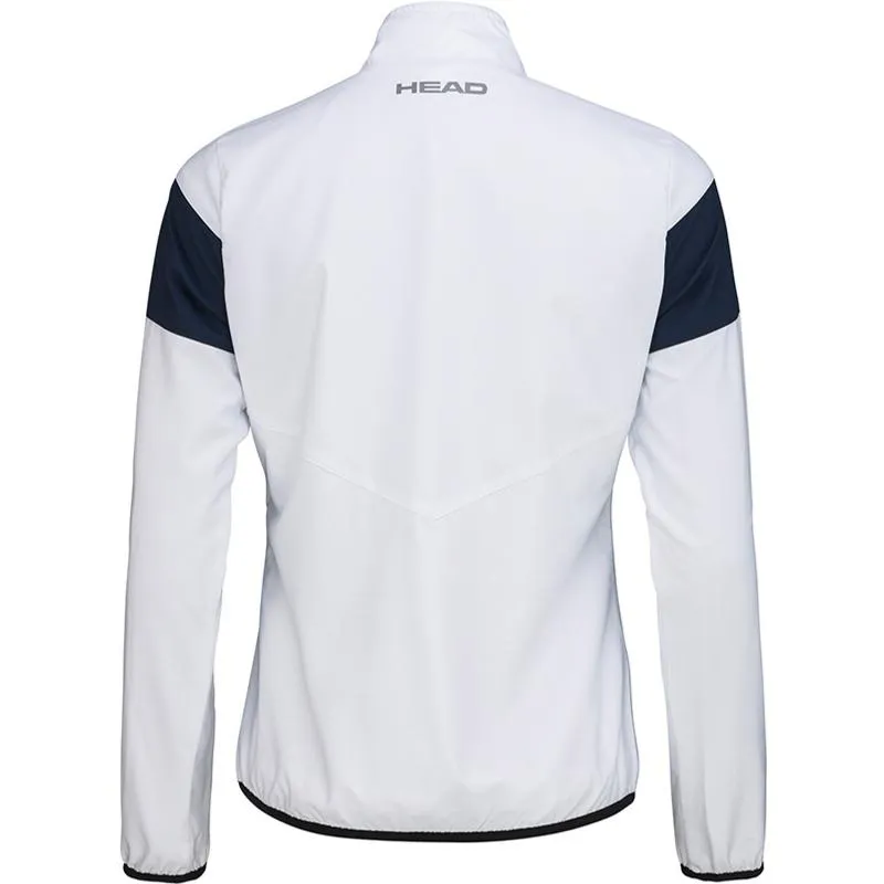 Head Club 22 Blanc Bleu Marine Veste Femme