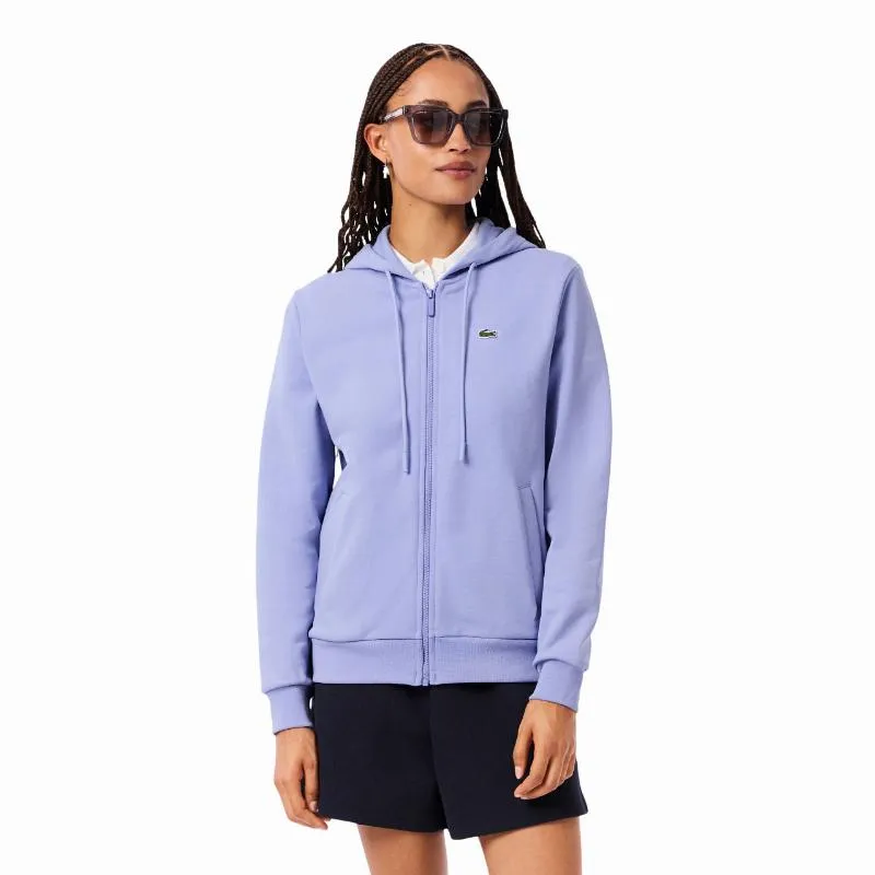 Lacoste Sport Cotton Jacke Blau Violett Damen