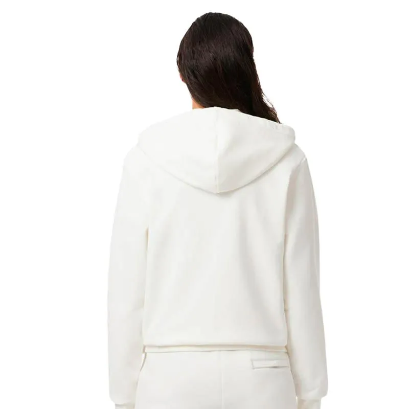 Jaqueta Lacoste Sport Cotton Branca para Mulheres