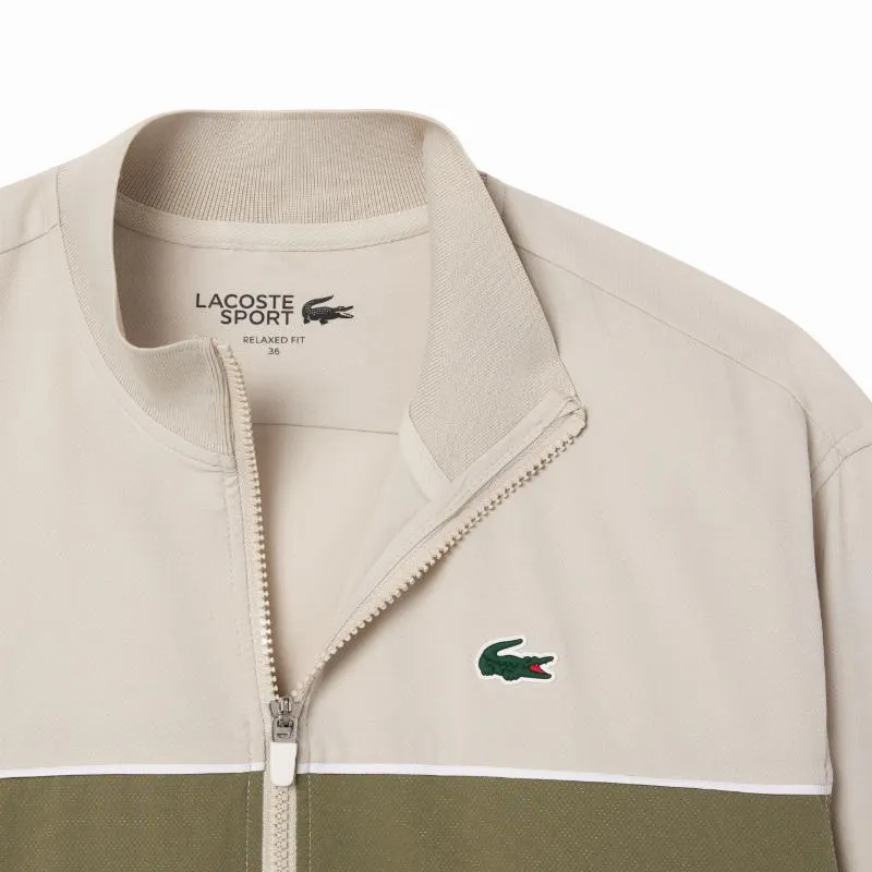 Lacoste Ultra Dry Jacke Grau Khaki Grun Damen