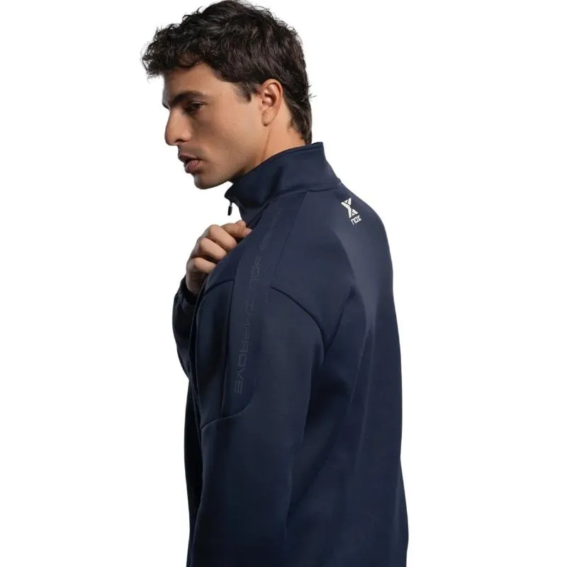 Nox Team Marineblaue weiße Jacke