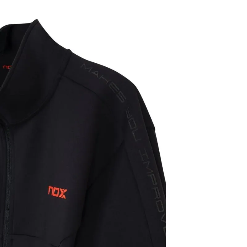 Nox Team Schwarze Rote Jacke