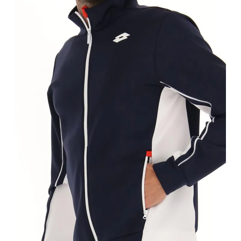Squadra II Marineblau Weiße Jacke
