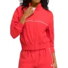 Chaqueta Wilson Team gewebtes Rojo Mujer