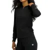 Wilson Team Reißverschlussjacke Schwarze Frauen