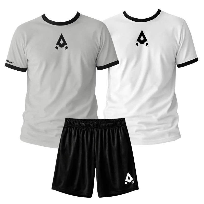 Alacran Conjunto Branco Selvagem Cinza X3