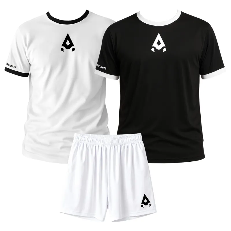 Alacran Branco Selvagem Preto Conjunto X3