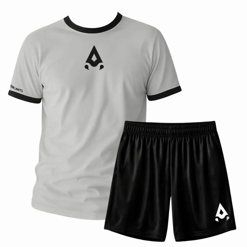 Conjunto Alacran Selvagem Cinza Preto