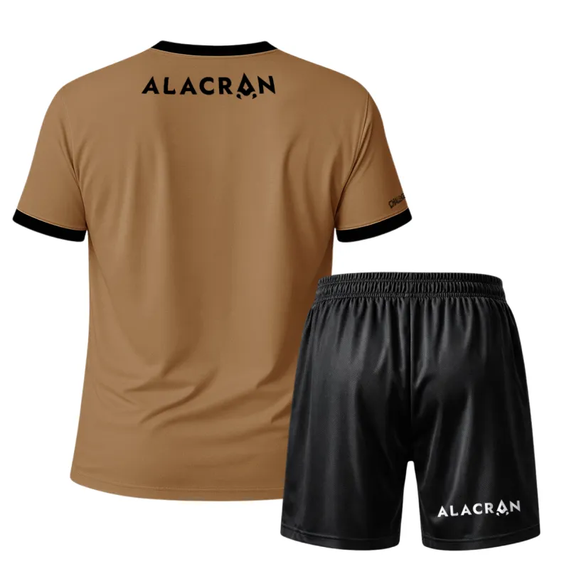 Conjunto Alacran Marrom Selvagem Preto