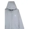 Nox Hellgraue Windjacke
