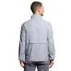Nox Hellgraue Windjacke