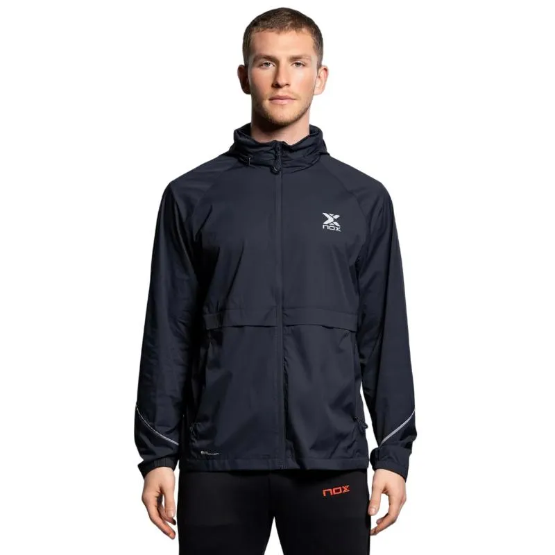 Nox leichte schwarze Windjacke