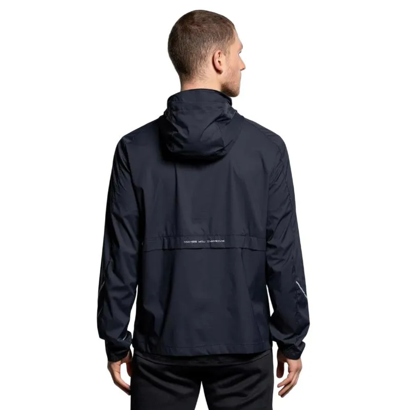 Nox leichte schwarze Windjacke
