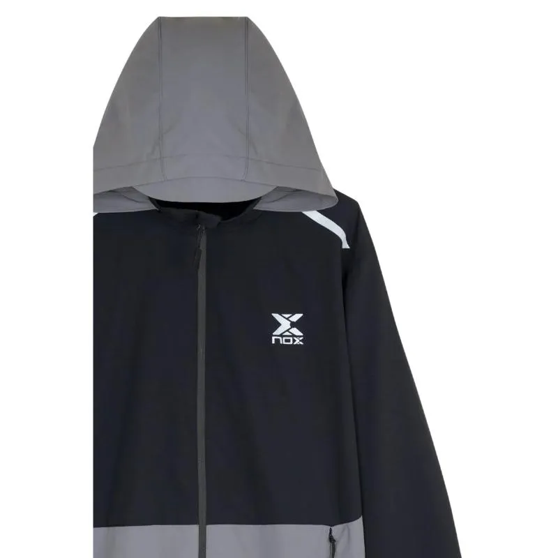 Nox Schwarze Windjacke