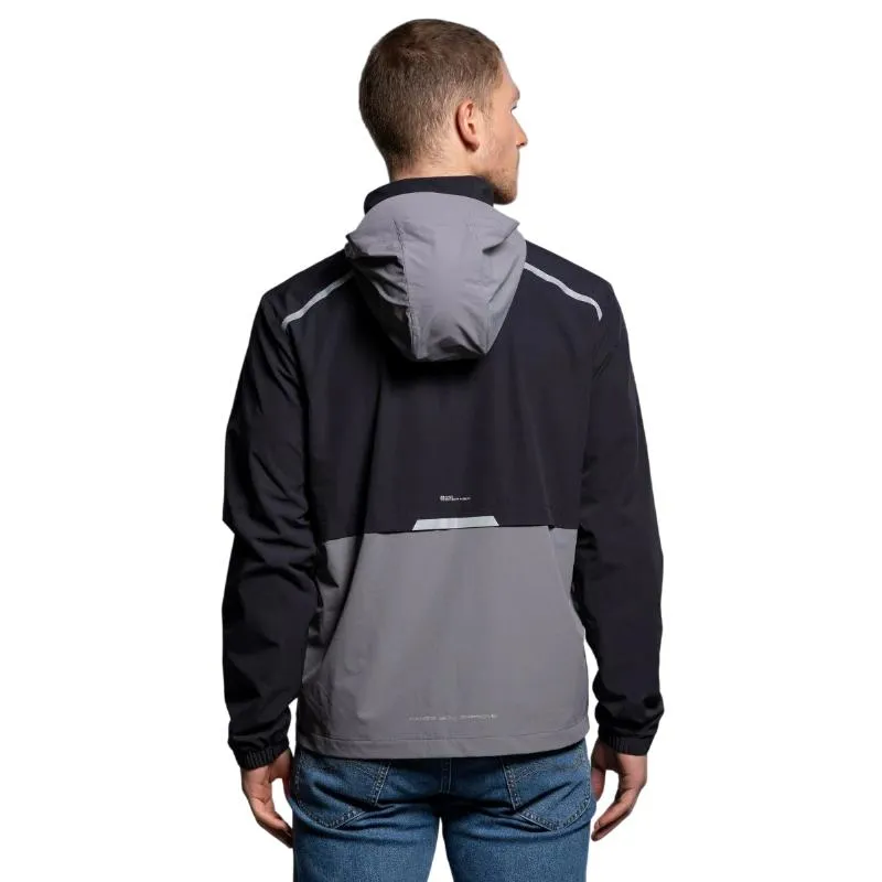 Nox Schwarze Windjacke
