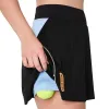 Falda Asics Padel Court Negro Azul Stein