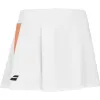 Falda Babolat Play Blanco Naranja