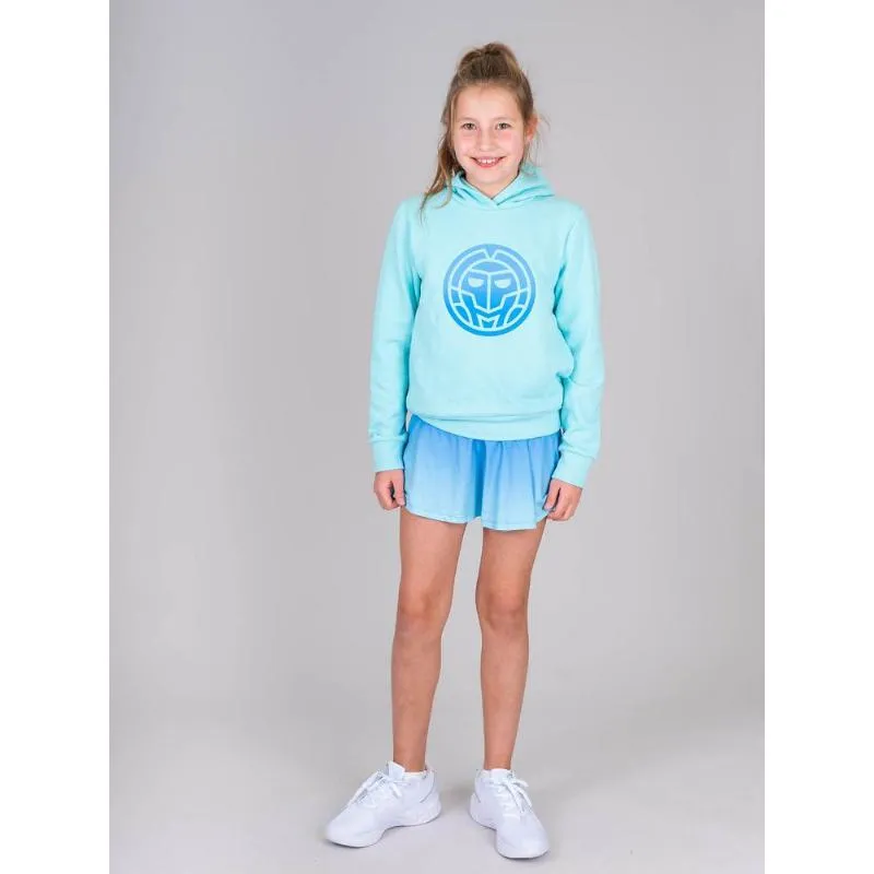 Falda Bidi Badu Colortwist Bedruckt gewellt Aqua Blau Junior