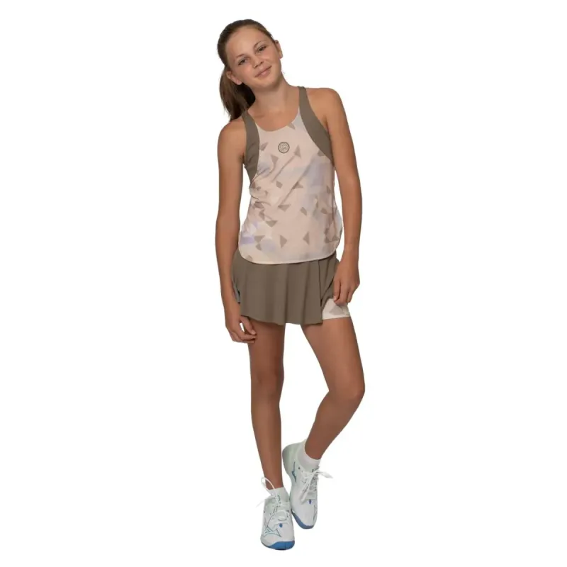 Falda Bidi Badu Paris Printed Welly Marron Beige Junior