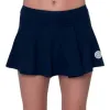 Falda Bidi Badu Spectrum Bedruckt Gewellt Azul Oscuro Aqua