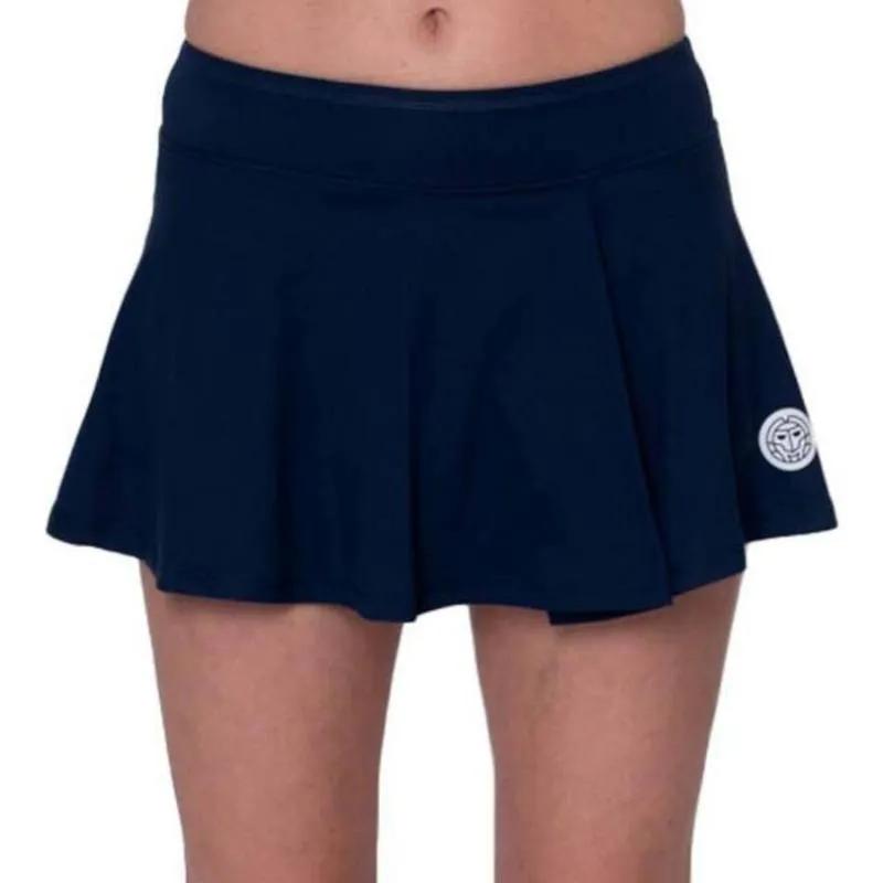 Falda Bidi Badu Spectrum Bedruckt Gewellt Azul Oscuro Aqua
