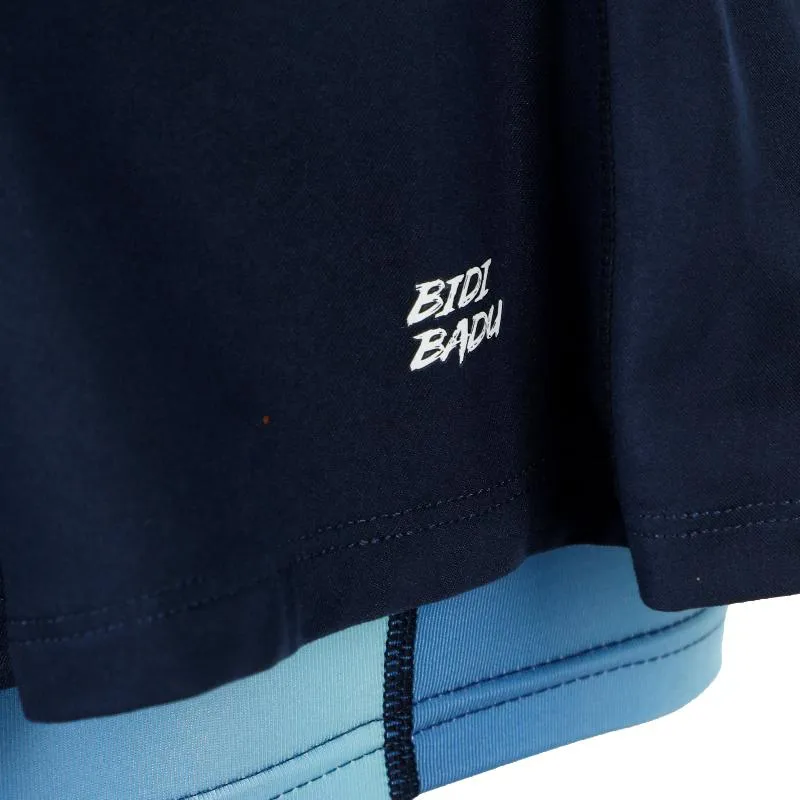 Falda Bidi Badu Spectrum Bedruckt Gewellt Azul Oscuro Aqua Junior