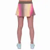 Falda Bidi Badu Spectrum Bedruckt Wellen Marron Amarillo