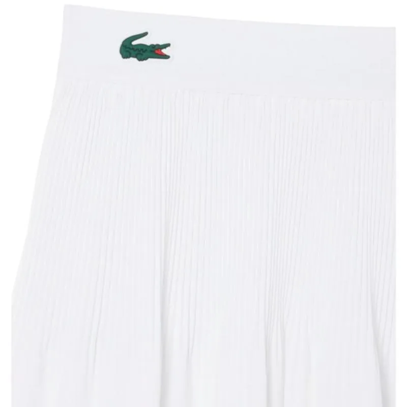 Falda Lacoste Tenis Ultra Dry Blanco