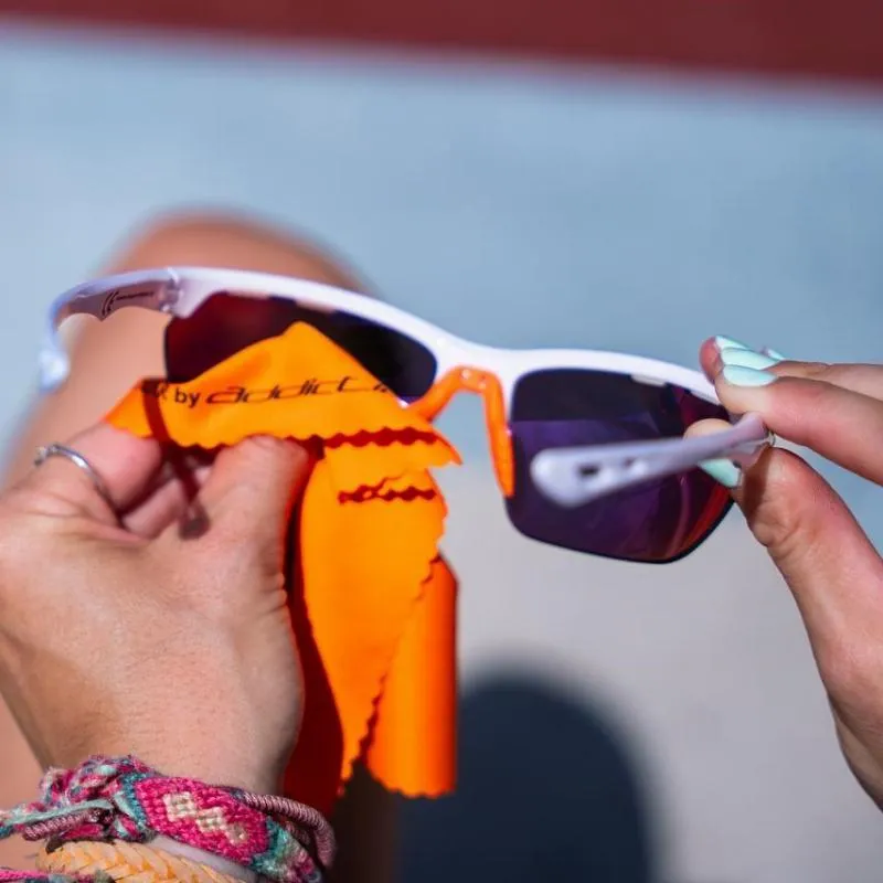 Suchtig machende Alejandra Salazar Gandia C9 WeiÃ-Orange-Brille