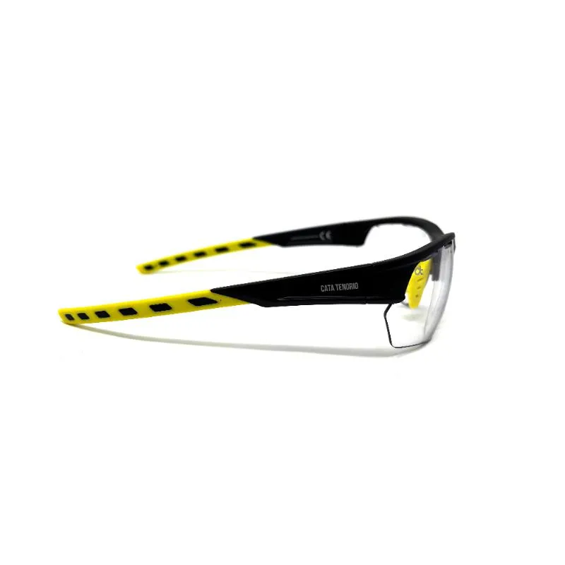 Süchtig machende Cata Tenorio Javea C9 Schwarze Gelbe Brille
