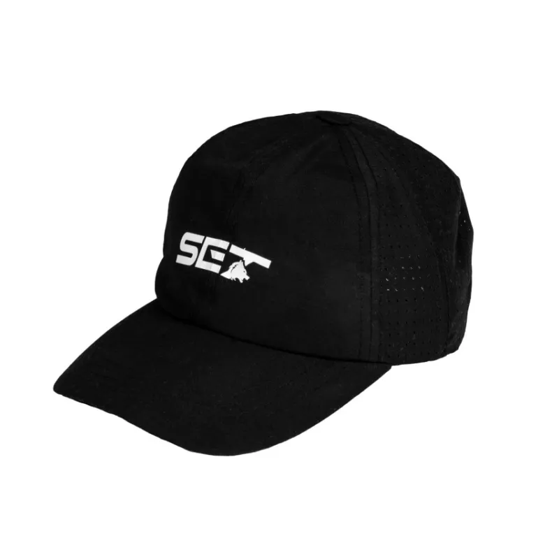 Klassische schwarze Set-Kappe