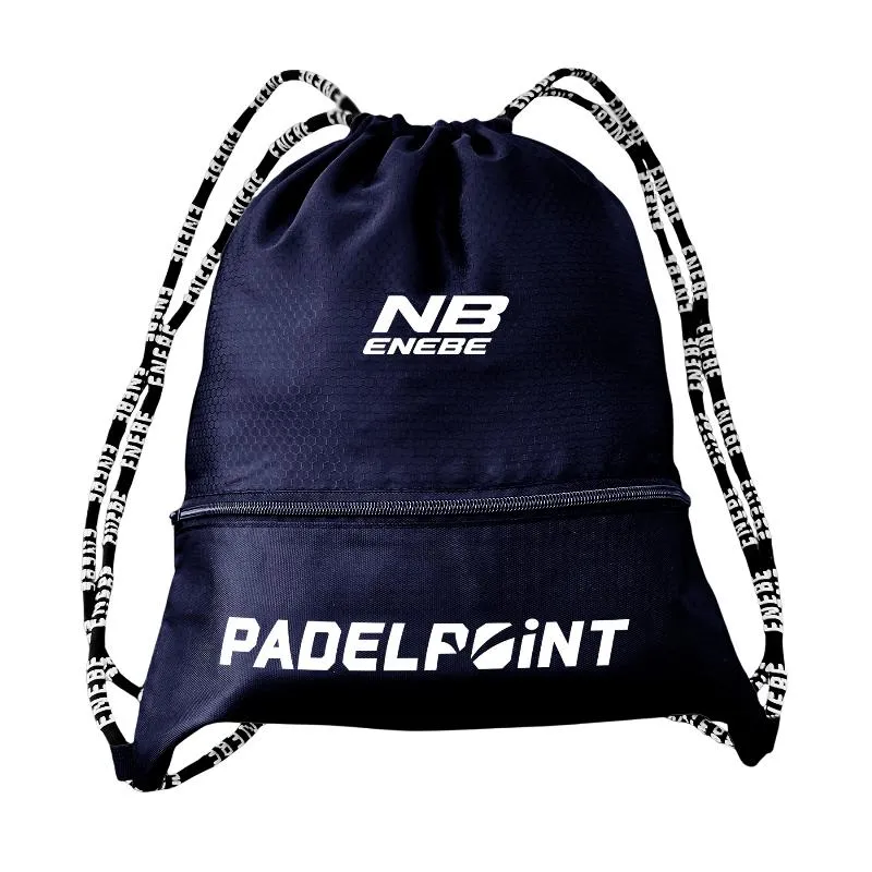Saco de ginástica Enebe Padelpoint Azul Marino