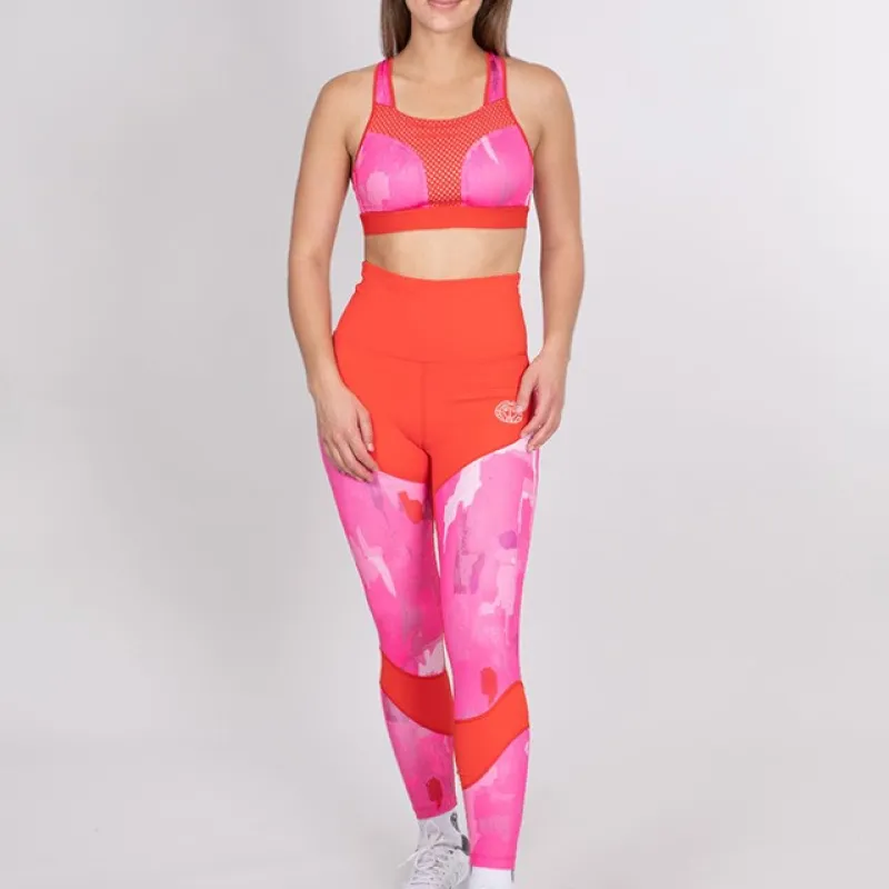 Bidi Badu Abiba Collants Rose Rouge