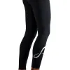 Endless Cross Pocket Schwarz Orange Junior Leggings