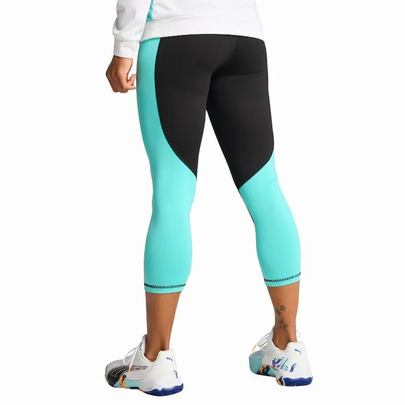 Puma Individual Leggings in Schwarz, Aqua