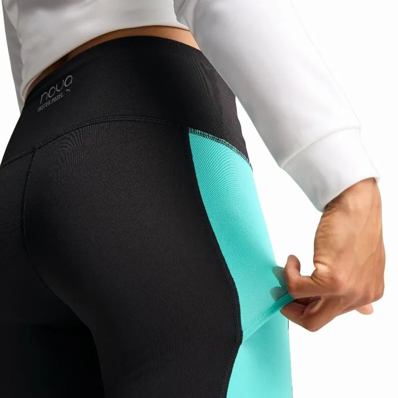 Puma Individual Leggings in Schwarz, Aqua
