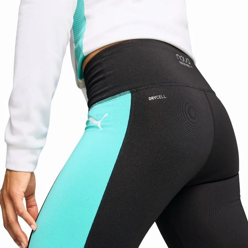 Puma Individual Leggings in Schwarz, Aqua