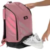 Adidas Marta Ortega Protour 3.5 Pink Schwarzer Rucksack