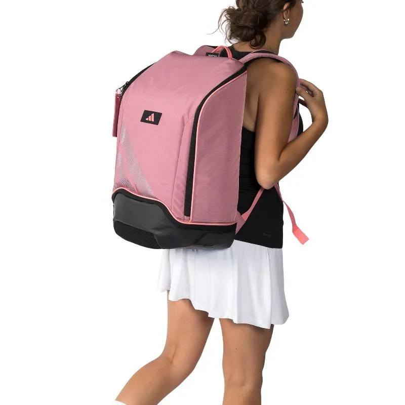 Adidas Marta Ortega Protour 3.5 Pink Schwarzer Rucksack