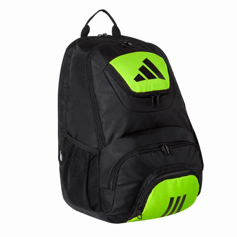 adidas Protour 3.2 Rucksack Schwarz Limette