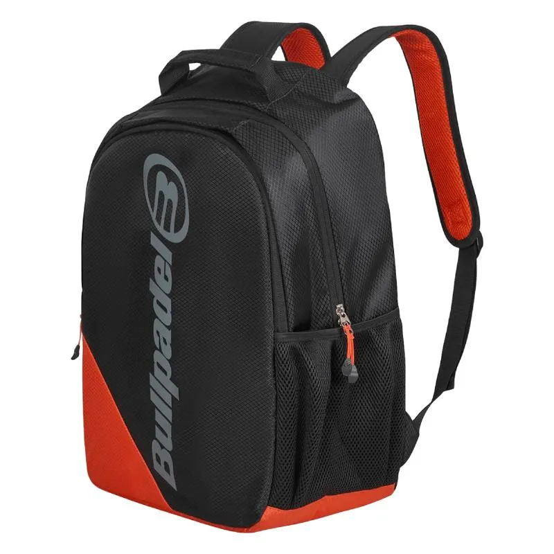 Bullpadel-Abenteuer BPM26004 Schwarz-Orange-Rucksack