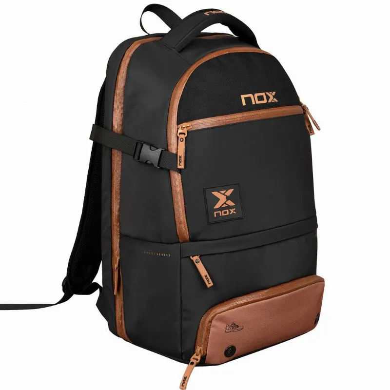 Mochila Nox AT10 Luxus Open Series Negro Marron