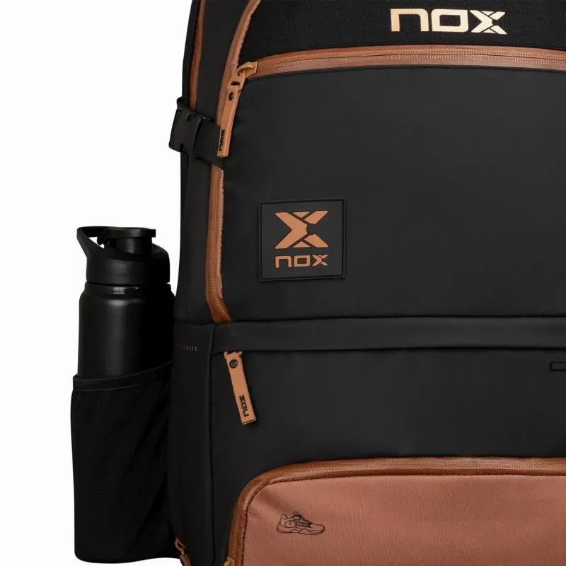 Mochila Nox AT10 Luxus Open Series Negro Marron